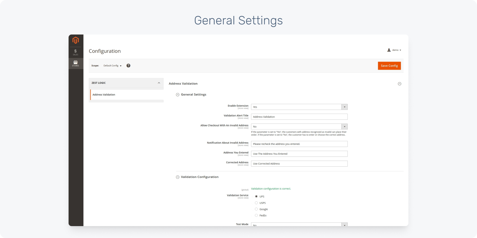 Address Validation